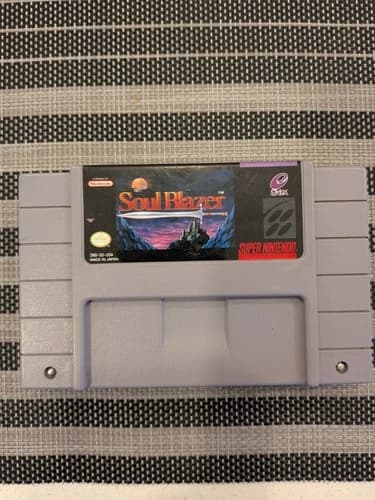 Soul Blazer (SNES, 1992) Cartridge Only *TESTED*