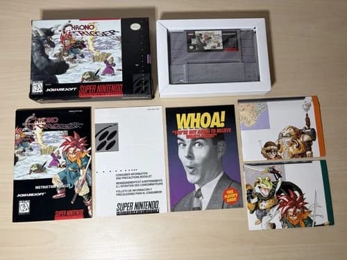 Chrono Trigger Super Nintendo SNES Game Original Complete In Box