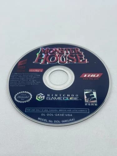 Monster House - Nintendo GameCube, GC - Tested - Disc Only