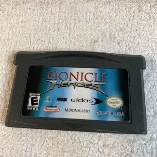 Bionicle Heroes (Game Boy Advance 2001) GBA Tested Authentic Seepics Moreinstore