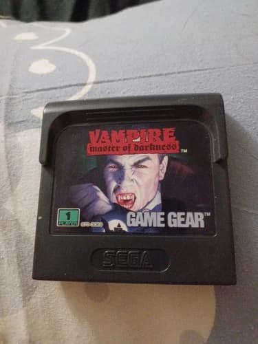 Sega Game Gear Rare Vampire: Master of Darkness 1993, Authentic