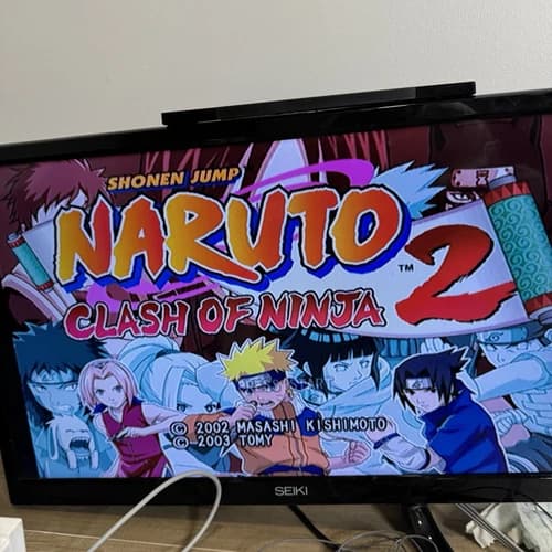 Naruto: Clash of Ninja 2 (Nintendo GameCube, 2003) DISC ONLY - Tested/ Working