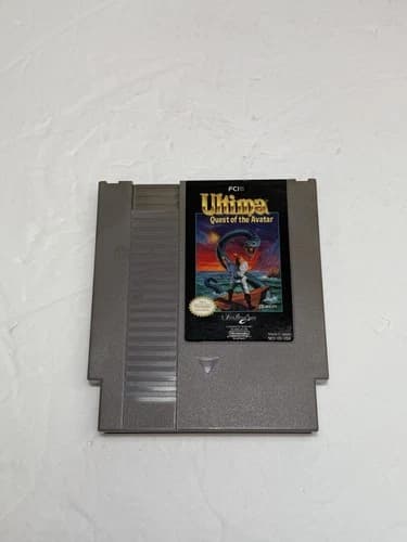 Ultima Quest of the Avatar - Nintendo Entertainment System NES - Tested