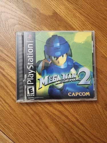 MEGA MAN LEGENDS 2 Sony PlayStation PS1 2000 Black Label Capcom