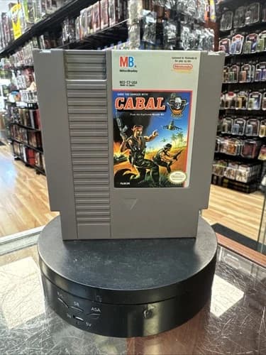 Cabal (Nintendo NES, Vintage Video game)