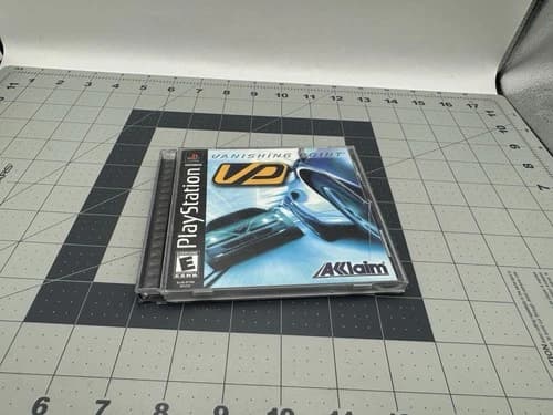 Vanishing Point Sony PlayStation 1 PS1 (2001) Black Label OEM CIB Works 👀Pics