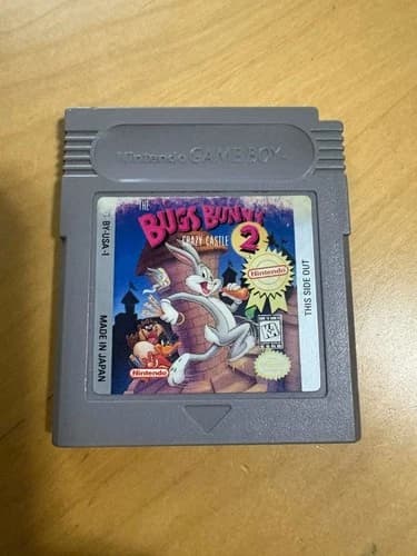 Bugs Bunny Crazy Castle 2 🐰 🏰 1991 Nintendo Gameboy