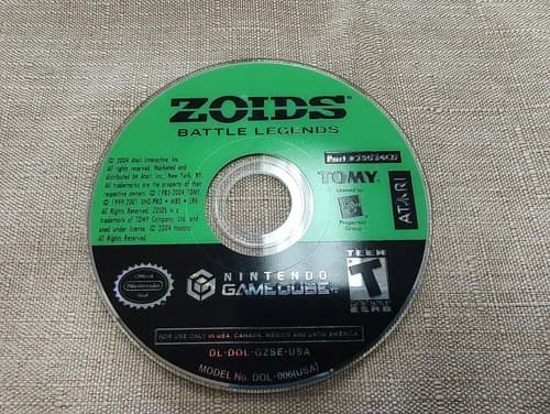 Zoids: Battle Legends Nintendo GameCube DISC ONLY TESTED, WORKING!!