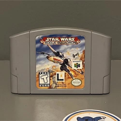 Star Wars Rogue Squadron Nintendo 64 N64 NTSC-U/C T-Teen Cartridge Only