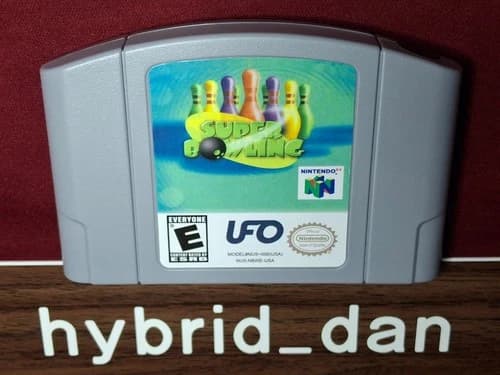 Super Bowling (N64) Nintendo 64 Game Cart Cartridge USA NTSC