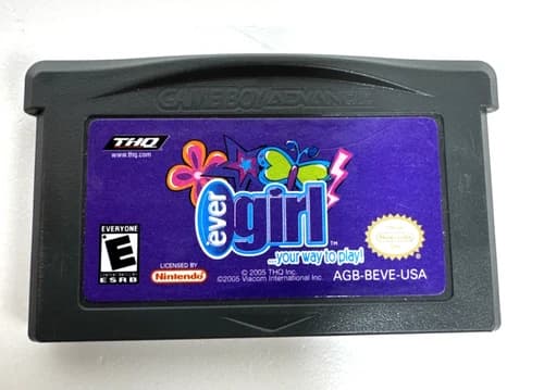 Evergirl (Nintendo Gameboy Advance, 2005) Tested