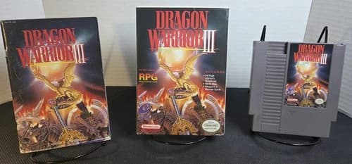 Dragon Warrior III 3 (Nintendo NES, 1992) w/Manual, Box, Inserts | READ