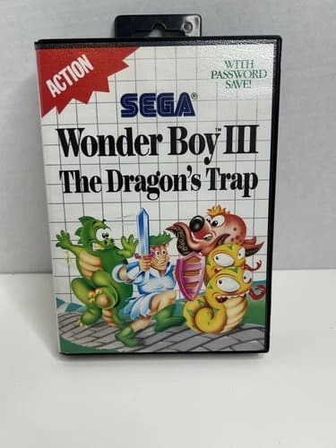 Wonder Boy III: The Dragon's Trap Sega Master System - CIB