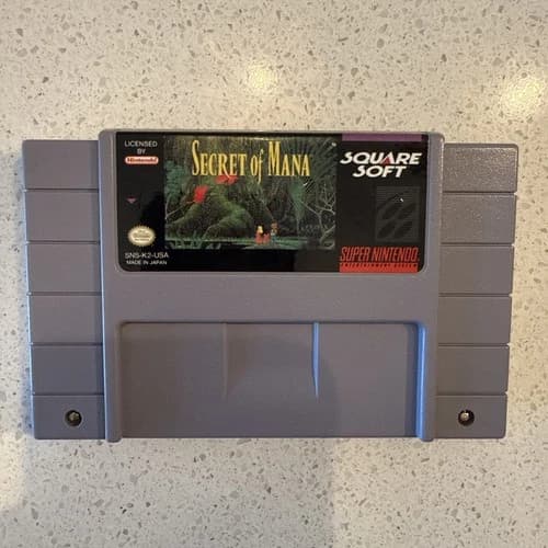 Secret of Mana (SNES, 1993) Super Nintendo Cartridge Only