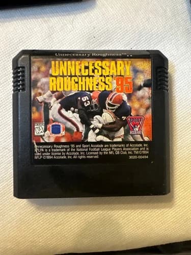 Unnecessary Roughness '95 (Sega Genesis, 1994)
