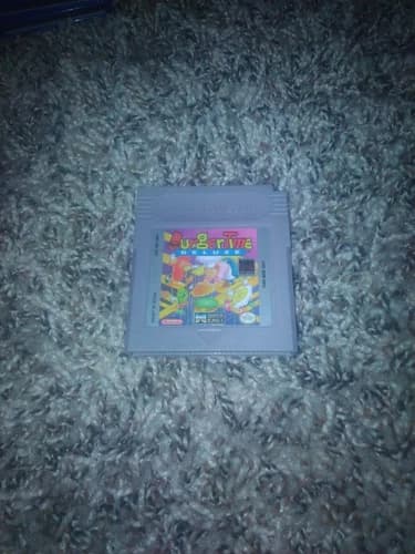 BurgerTime Deluxe ~ Nintendo Game Boy GB Advance GBA Authentic Works Tested