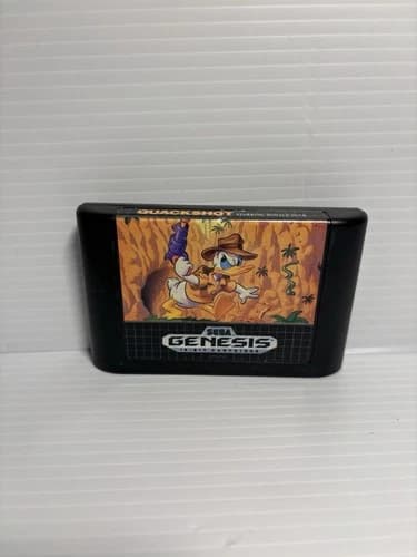 QuackShot Starring Donald Duck (Sega Genesis, 1991) *Cart Only* Authentic Tested