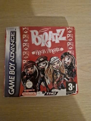 Bratz, Rock Angelz, Gameboy Advance Game Complete With Manual