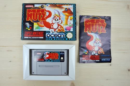 SNES - Mr. Nutz - (original packaging, with instructions)