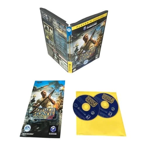 Nintendo GameCube NGC CIB COMPLETE TESTED Medal Of Honor Rising Sun PC