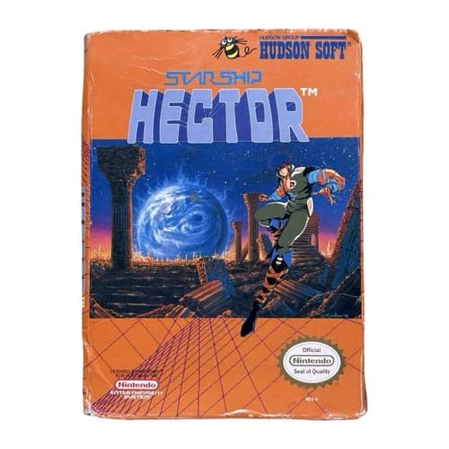 Starship Hector Nintendo NES - CIB Complete 1987 - TESTED- FAST SHIPPING!