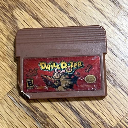 Drill Dozer - Nintendo Game Boy Advance - Tested, Rumble Feature- Works