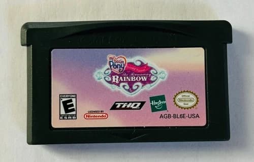 Nintendo Gameboy Advance Game - My Little Pony Crystal Princess Runaway Rainbow