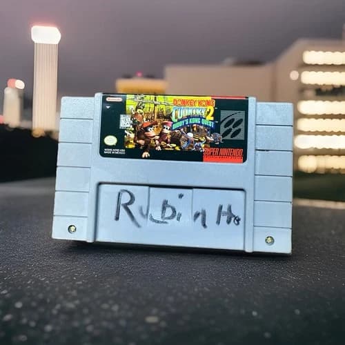 Donkey Kong Country 2 Diddy's Quest Super Nintendo SNES Original Authentic Game!