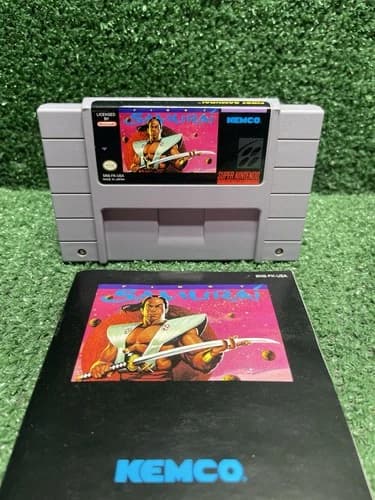 First Samurai (Super Nintendo Entertainment System,1993) Tested Free Ship!