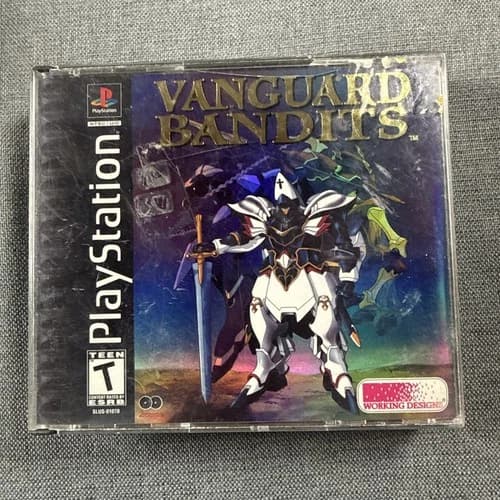 Vanguard Bandits (Sony PlayStation 1, 2000) 2 Discs
