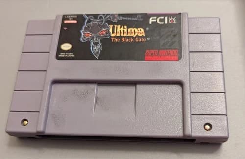 Ultima: The Black Gate (Super Nintendo Entertainment System, 1994)