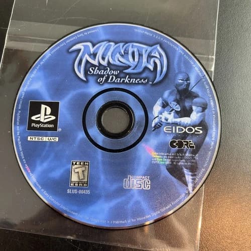 Ninja: Shadow of Darkness Sony PlayStation PS1 Disc Only TESTED Working!