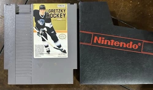 Wayne Gretzky Hockey (Nintendo NES, 1991) Game Tested And Works Great!