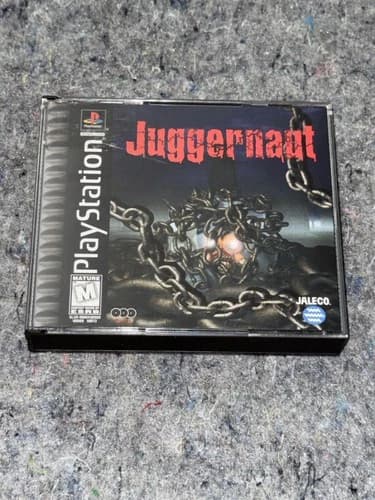 Juggernaut Sony PlayStation 1 PS1 CIB M Jaleco NTSC 1999 Survival Horror Game