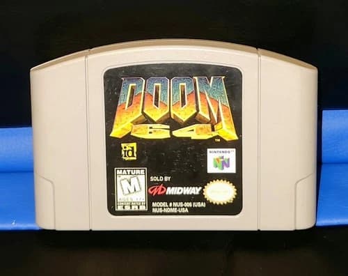 Nintendo 64: Doom 64: N64 (Cleaned And Tested)