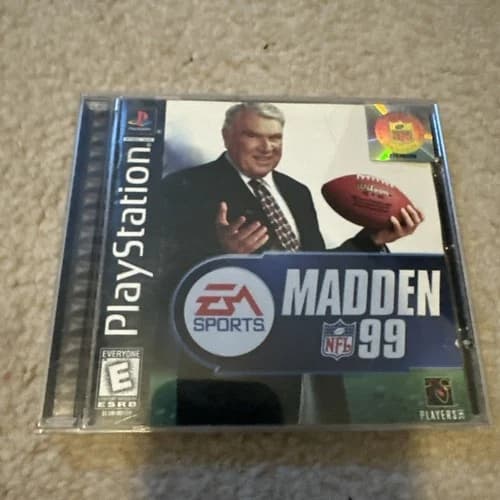 Madden NFL 99 (Sony PlayStation 1, 1998) PS1 CIB Tested and Working