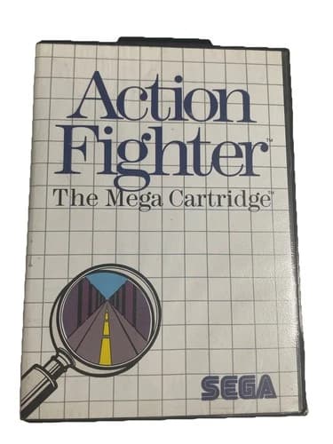 Action Fighter - Sega - Master System - Used Complete With Manual Tested