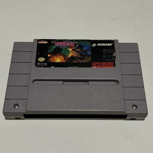 Gradius III (Super Nintendo SNES, 1991) Cart Only Authentic Tested