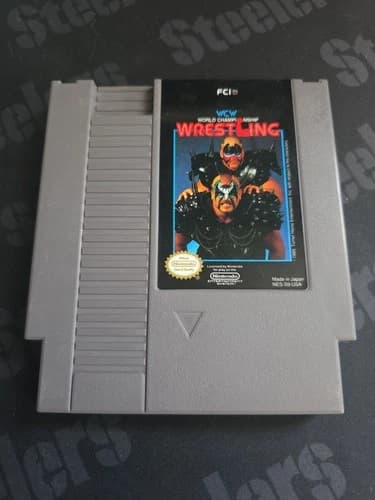 WCW World Championship Wrestling (Nintendo Entertainment System, 1990) NES