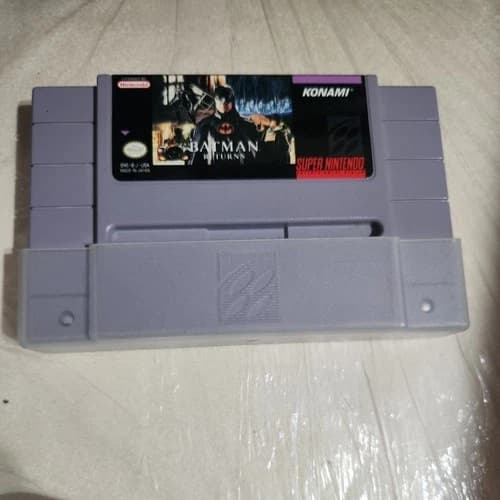 Batman Returns (Super Nintendo SNES, 1992) ☆ Authentic ☆