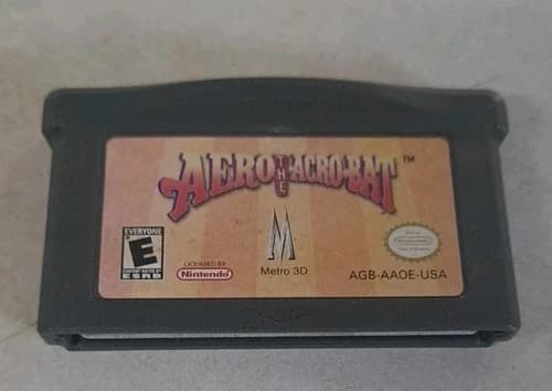 Aero the Acrobat GBA (Nintendo Game Boy Advance, 2002) Cartridge Only