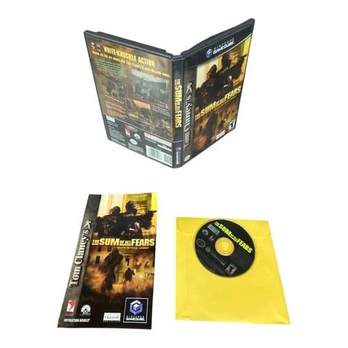 Nintendo GameCube NGC CIB COMPLETE TESTED Tom Clancy's The Sum of All Fears