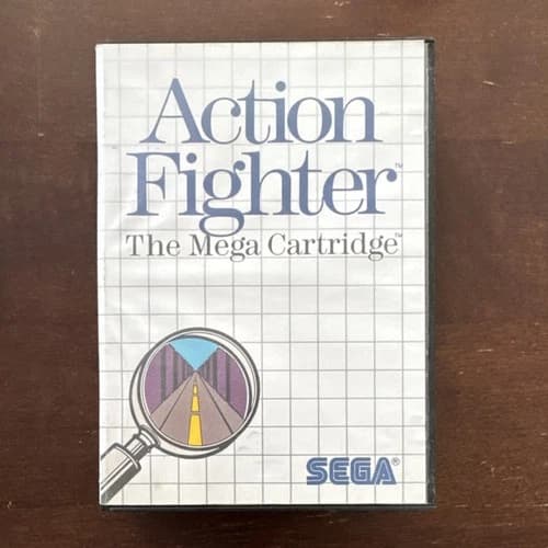 SEGA Action Fighter Mega Cartridge Sega Master System NTSC-U/C 1986