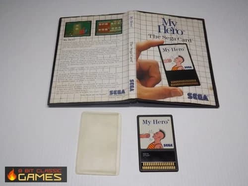 My Hero COMPLETE BOX - Sega Master System - 57a