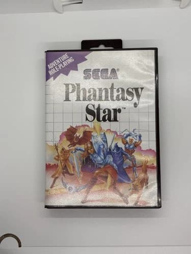 Phantasy Star SEGA Master System Game CIB Missing UPC