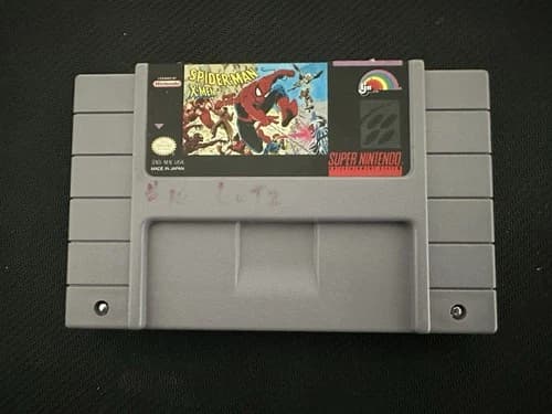 Spider-Man X-Men Arcade Revenge (SNES Video Game)Loose Cartridge Tested &Working