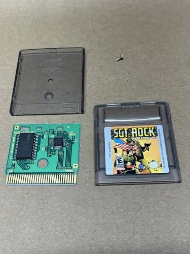 SGT ROCK On The Frontline Gameboy Color (GBC) - Authentic