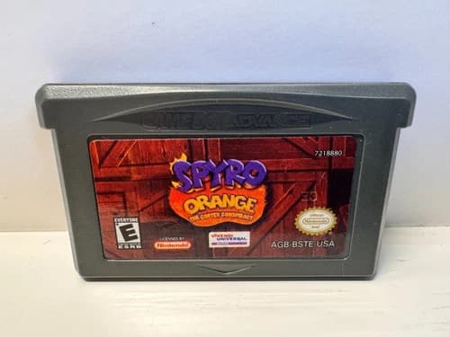 Spyro Orange: the Cortex Conspiracy (Nintendo Gameboy Advance 2004) Authentic.