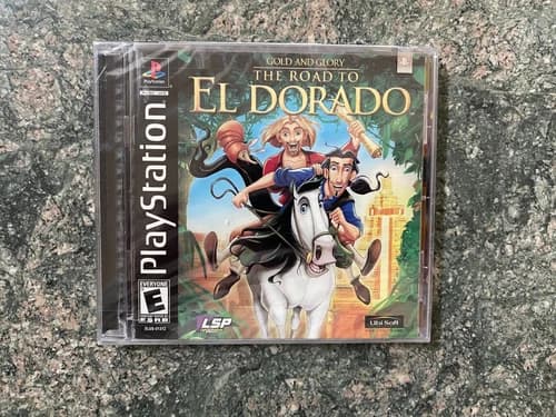 New! Gold and Glory: The Road to El Dorado | Sony PlayStation 1 PS1 - Read!