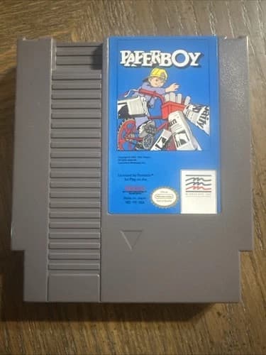 Paperboy (Nintendo Entertainment System NES, 1988) Authentic Tested !!